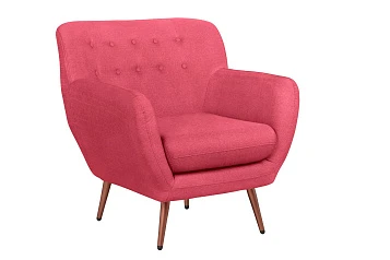 Низкое кресло Fuller Red V2 в интерьере в Санкт-Петербурге