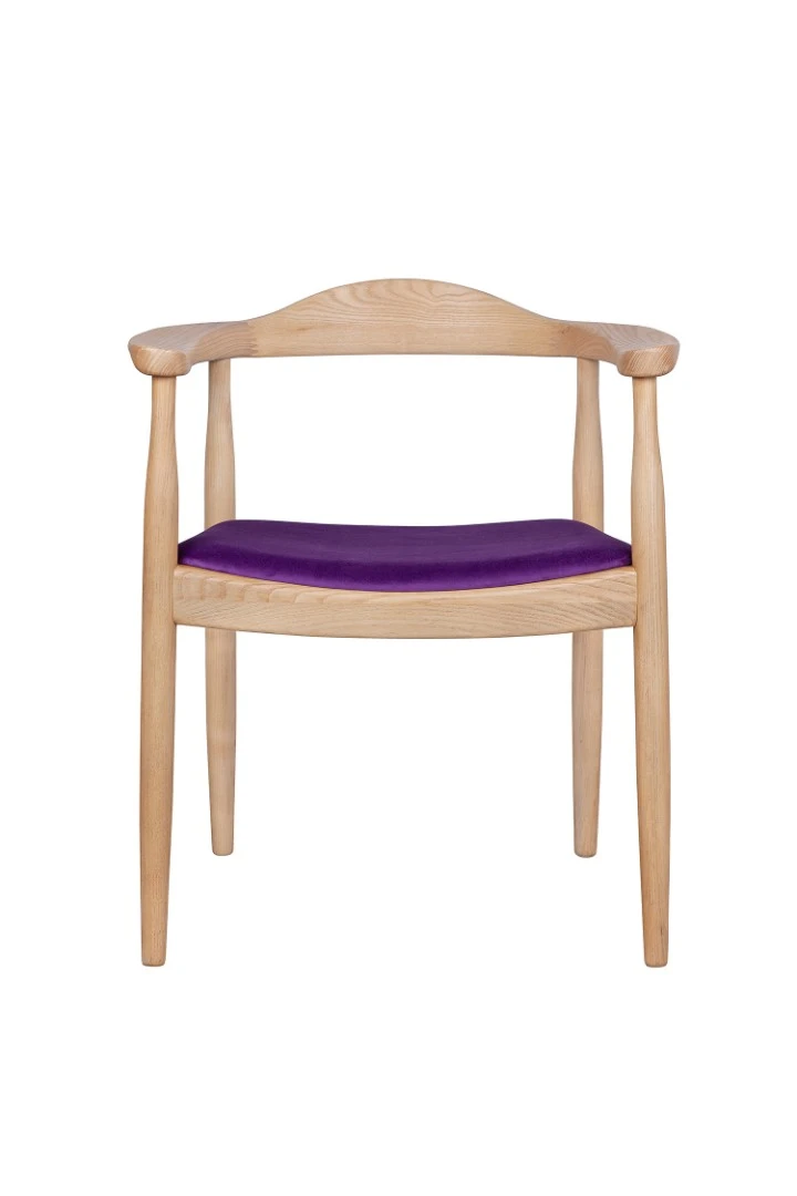 красивый Венский стул с подлокотниками Carlo Violet V2 в Санкт-Петербурге