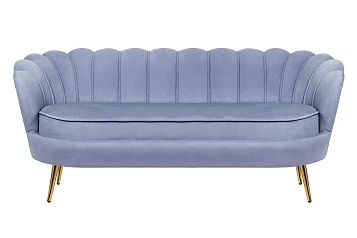 фото Трехместный диван ракушка для гостиниц Pearl Triple Blue в Санкт-Петербурге