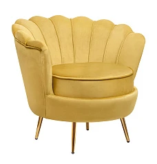 купить стильное Низкое кресло Pearl Yellow в Санкт-Петербурге