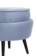 Пуф Pearl Adorn Sky на черных ножках в интернет-магазине в Санкт-Петербурге