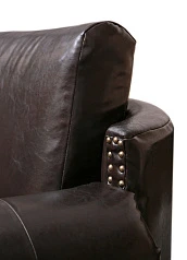 красивый Дизайнерский кожаный диван Toren Brown в Санкт-Петербурге