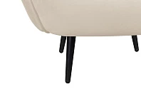 заказать Мягкое кресло Benee Beige на черных ножках в Санкт-Петербурге