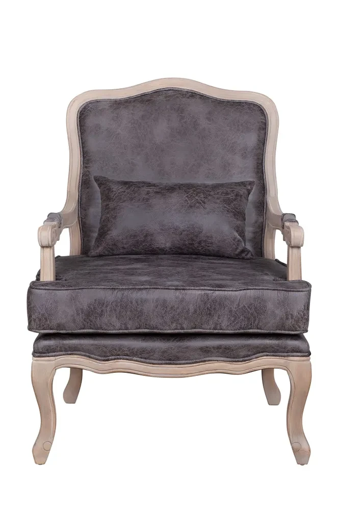 Мягкое полукресло с подлокотниками Nitro Brown V2 в Санкт-Петербурге