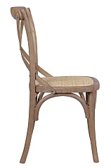 Стул Cross Back Brown в интерьере в Санкт-Петербурге