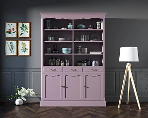 заказать Двухсекционный шкаф Leontina Lavanda для посуды арт ST9330/3L в Санкт-Петербурге