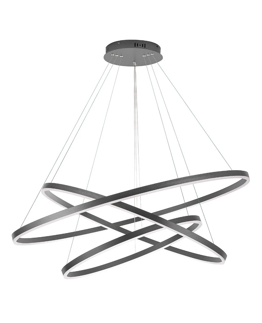 купить Люстра Orblaze 3 rings 1000 black в Санкт-Петербурге