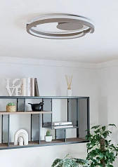 купить 901823 Светодиодный настенно-потолочный светильник с регулировкой цветовой температуры MEZZOMONTE, 40W(LED), 2700-6500K, 3200lm, алюминий, сталь, песо в Санкт-Петербурге