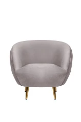 красивые Мягкое кресло Small Benee Grey в Санкт-Петербурге