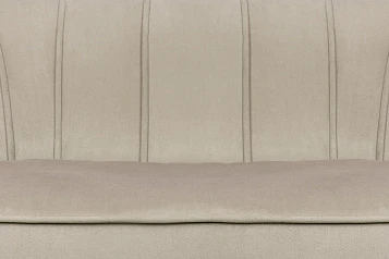Диван ракушка для гостиниц Pearl Triple Taupe в интерьере в Санкт-Петербурге