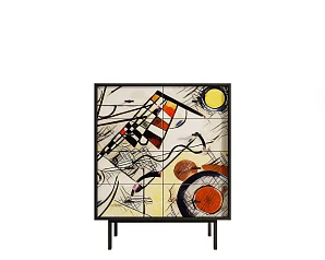 красивые Комод на восемь ящиков "Emerson" by Kandinsky арт EM20/Print_01 в Санкт-Петербурге