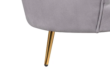 купить стильный Диван ракушка Pearl Double Grey в интернет-магазине в Санкт-Петербурге