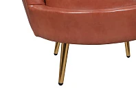 Низкое кресло ракушка Pearl Brown в Санкт-Петербурге