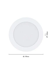 заказать 64612 Светодиодный встраиваемый светильник FUEVA 1 PRO, 10,5W(LED) в Санкт-Петербурге