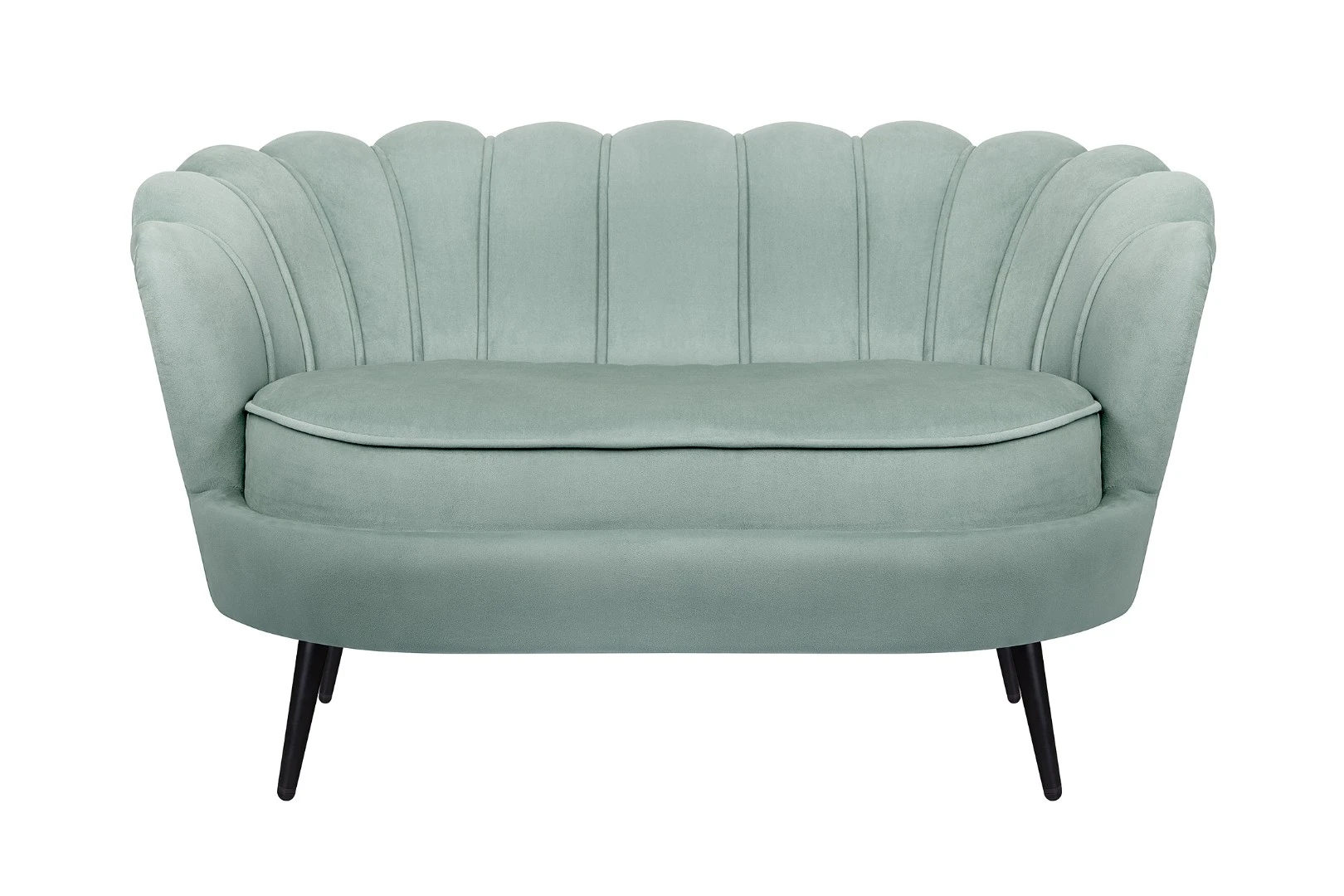 купить Диван ракушка Pearl Double Green на черных ножках в интернет-магазине в Санкт-Петербурге