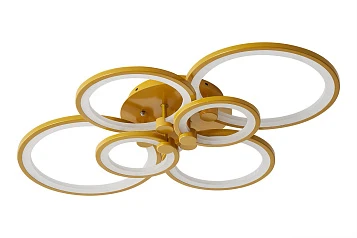 купить красивые Люстра Oris 6 rings gold в Санкт-Петербурге