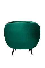 купить Мягкое кресло Small Benee Green V2 на черных ножках в Санкт-Петербурге