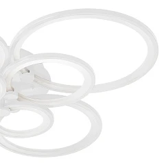 заказать Люстра Oris 8 rings white в интернет-магазине в Санкт-Петербурге