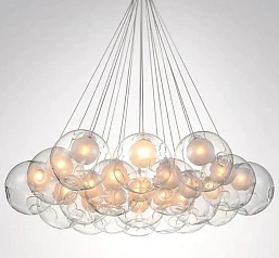 Люстра Bocci Clear 19 на заказ в Санкт-Петербурге