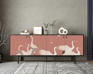 стильный Комод с четыремя дверками "Emerson" арт EM01/Art16 на заказ в Санкт-Петербурге