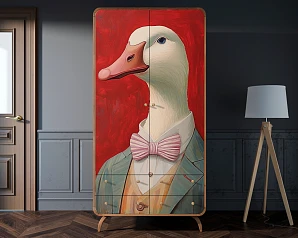 заказать Шкаф в скандинавском стиле "Ellipse Print" с ящиками арт EL15/Art11 в интернет-магазине в Санкт-Петербурге