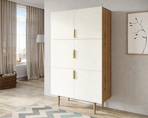 заказать Большой комод с шестью дверками "Line" LN04/GR1/beige в интернет-магазине в Санкт-Петербурге