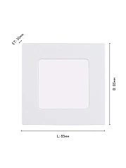 купить 64596 Светодиодный встраиваемый светильник FUEVA 1 PRO, 2,8W(LED) в интернет-магазине в Санкт-Петербурге