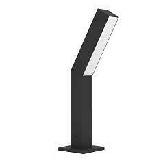 заказать 900992 Уличный напольный светильник UGENTO, 2X4,5W (LED), 3000K, 960lm, IP44, H360, сталь, черный / пластик, белый в Санкт-Петербурге