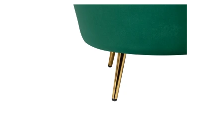 Кресло с пуфом ракушка Pearl Green V2 в Санкт-Петербурге
