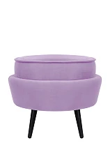 Пуф Pearl Adorn Purple на черных ножках в интернет-магазине в Санкт-Петербурге