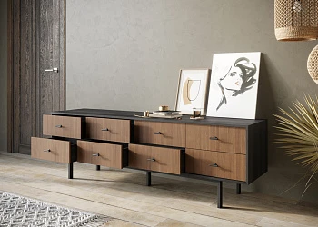 Комод с восемью ящиками 