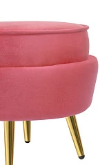 Пуф Pearl Adorn Karmin в интерьере в Санкт-Петербурге