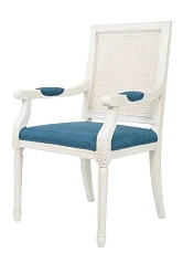 купить Мягкий стул с подлокотниками Wilton White в Санкт-Петербурге