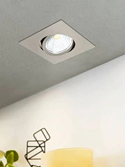 заказать 98304 Светодиодный встраиваемый светильник SALICETO димм. с рег-кой, 6W(LED), 88х88, 380lm, 3000K в интернет-магазине в Санкт-Петербурге