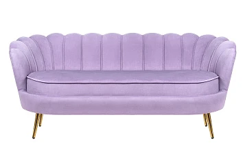 Диван ракушка для гостиниц Pearl Triple Purple в интернет-магазине в Санкт-Петербурге