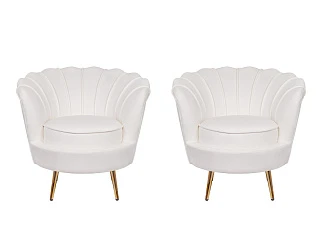 Комплект кресел ракушка Pearl Beige в Санкт-Петербурге