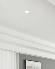 заказать 900454 Встраиваемый светильник CAROSSO, 35W (GU10), L93, B93, H25, алюминий, белый / пластик, белый в Санкт-Петербурге