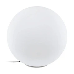купить красивые Уличный напольный светильник MONTEROLO-Z, E27, 1X9W, IP65, H600, ?600, пластик, белый в интернет-магазине в Санкт-Петербурге