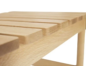 заказать БАНКЕТКА ROW HUBSCH 122 СМ, ДУБ, НАТУРАЛЬНЫЙ в Санкт-Петербурге