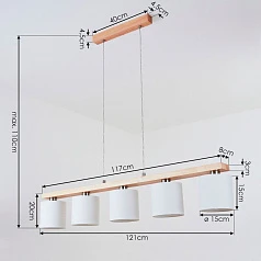 98591 Подвесной потолочный светильник (люстра) CASTRALVO в Санкт-Петербурге