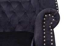 фото Классическое кресло Teas Black в интерьере в Санкт-Петербурге