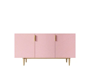 заказать Комод с тремя дверками "Line" LN02/GR1/pink в Санкт-Петербурге