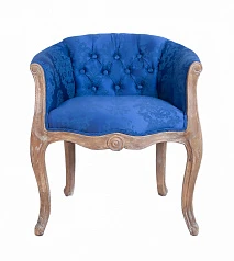 купить Низкое кресло ретро Kandy Blue в Санкт-Петербурге