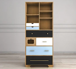 красивые Стеллаж малый "Aquarelle Birch" арт RE-30ETG в интернет-магазине в Санкт-Петербурге