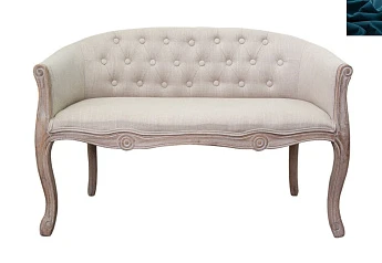 красивые Дизайнерский двухместный диван Kandy Double Mocca цвет синий в интернет-магазине в Санкт-Петербурге