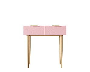купить стильный Консоль с двумя ящиками "Line" LN16/GR1/pink в интернет-магазине в Санкт-Петербурге