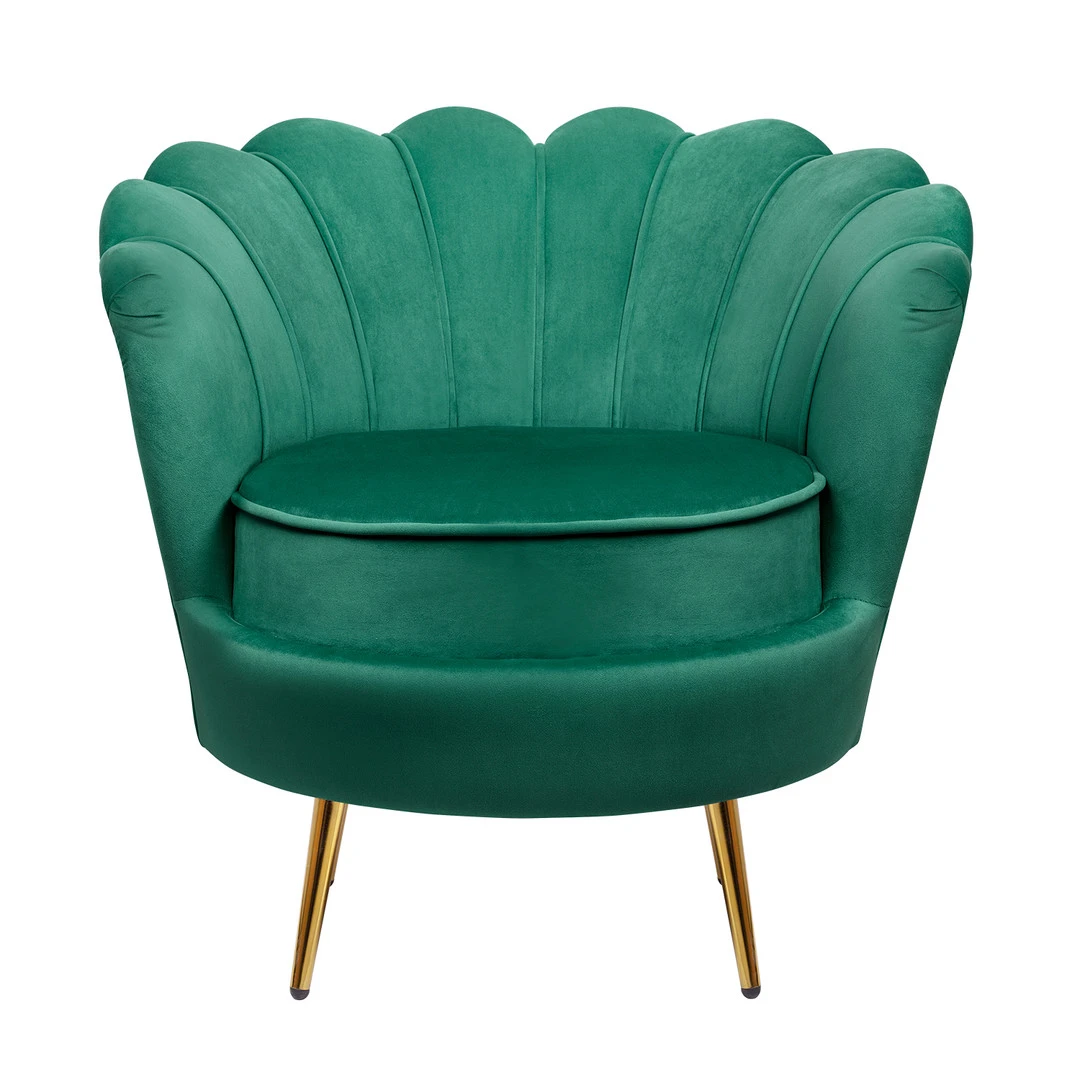 заказать Низкое кресло ракушка Pearl Green V2 в Санкт-Петербурге