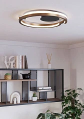 901825 Светодиодный настенно-потолочный светильник с регулировкой цветовой температуры MEZZOMONTE, 1X20W 1X20W(LED LED), 2700-6500K, 2220 2220lm, алюм в Санкт-Петербурге