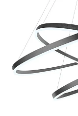 заказать Люстра Orblaze 3 rings 1000 black в Санкт-Петербурге