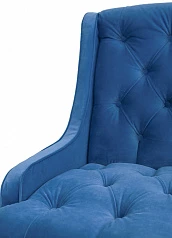 купить красивый Прямой двухместный американский диван Sommet синий в Санкт-Петербурге